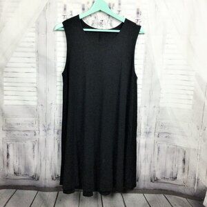 Brandy Melville Black Shift Sleeveless Dress
